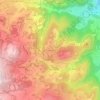 Charade topographic map, elevation, terrain