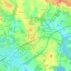 Lezevorh topographic map, elevation, terrain