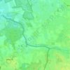 Grazen topographic map, elevation, terrain