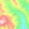 San Pablo topographic map, elevation, terrain