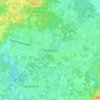 Herselt topographic map, elevation, terrain