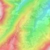 Quarante Planes topographic map, elevation, terrain