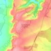 Hawkesbury Upton topographic map, elevation, terrain
