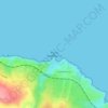 Punta Castelluccio topographic map, elevation, terrain