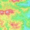Pristava pri Lesičnem topographic map, elevation, terrain
