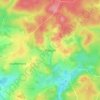 Vlessart topographic map, elevation, terrain