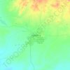 Agadez topographic map, elevation, terrain