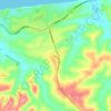 Döngelli topographic map, elevation, terrain