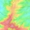 Place à l'Aulnoit topographic map, elevation, terrain