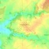 Châteaubleau topographic map, elevation, terrain