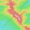 Пермь topographic map, elevation, terrain