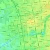 平等社区 topographic map, elevation, terrain