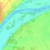 Le Bourg topographic map, elevation, terrain