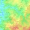 La Rue topographic map, elevation, terrain