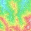 Caseo topographic map, elevation, terrain