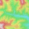 Hameau de La Pépinière topographic map, elevation, terrain