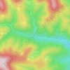 La Pépinière topographic map, elevation, terrain