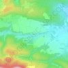Hallen topographic map, elevation, terrain