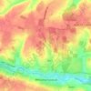 Lower Gustard Wood topographic map, elevation, terrain