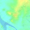 New Bakpa topographic map, elevation, terrain