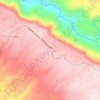 Luna topographic map, elevation, terrain