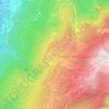 Le Recoin topographic map, elevation, terrain