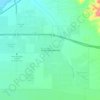 Fortuna Foothills topographic map, elevation, terrain