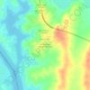Siesta Shores Section A Colonia topographic map, elevation, terrain
