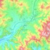 سوات topographic map, elevation, terrain