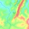 Rusaga topographic map, elevation, terrain