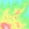 Salagedang topographic map, elevation, terrain
