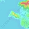La Peña topographic map, elevation, terrain