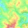 Outeiro topographic map, elevation, terrain