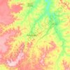 Açailândia topographic map, elevation, terrain