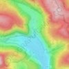 Menzenschwander Wasserfälle topographic map, elevation, terrain
