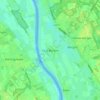 Oud Bergen topographic map, elevation, terrain