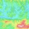 Brdo topographic map, elevation, terrain