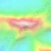 Ogre topographic map, elevation, terrain