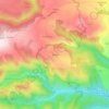 Brugely topographic map, elevation, terrain