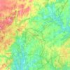 Durham topographic map, elevation, terrain