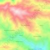 Tinisagua Grande topographic map, elevation, terrain