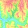 Mata Pequena topographic map, elevation, terrain