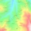 Las Vegas topographic map, elevation, terrain