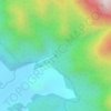 Phlio Waterfall topographic map, elevation, terrain