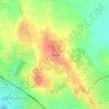 La Conarda topographic map, elevation, terrain