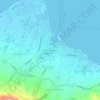 Πλατεία Διαγόρα topographic map, elevation, terrain