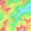 Flacelière topographic map, elevation, terrain