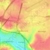 Domaine de Bel Abord topographic map, elevation, terrain