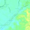 Tanta topographic map, elevation, terrain