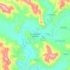 Tamazula de Victoria topographic map, elevation, terrain